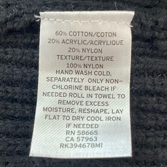 Free Press Black open front cardigan‎ size:XS - Picture 6 of 6